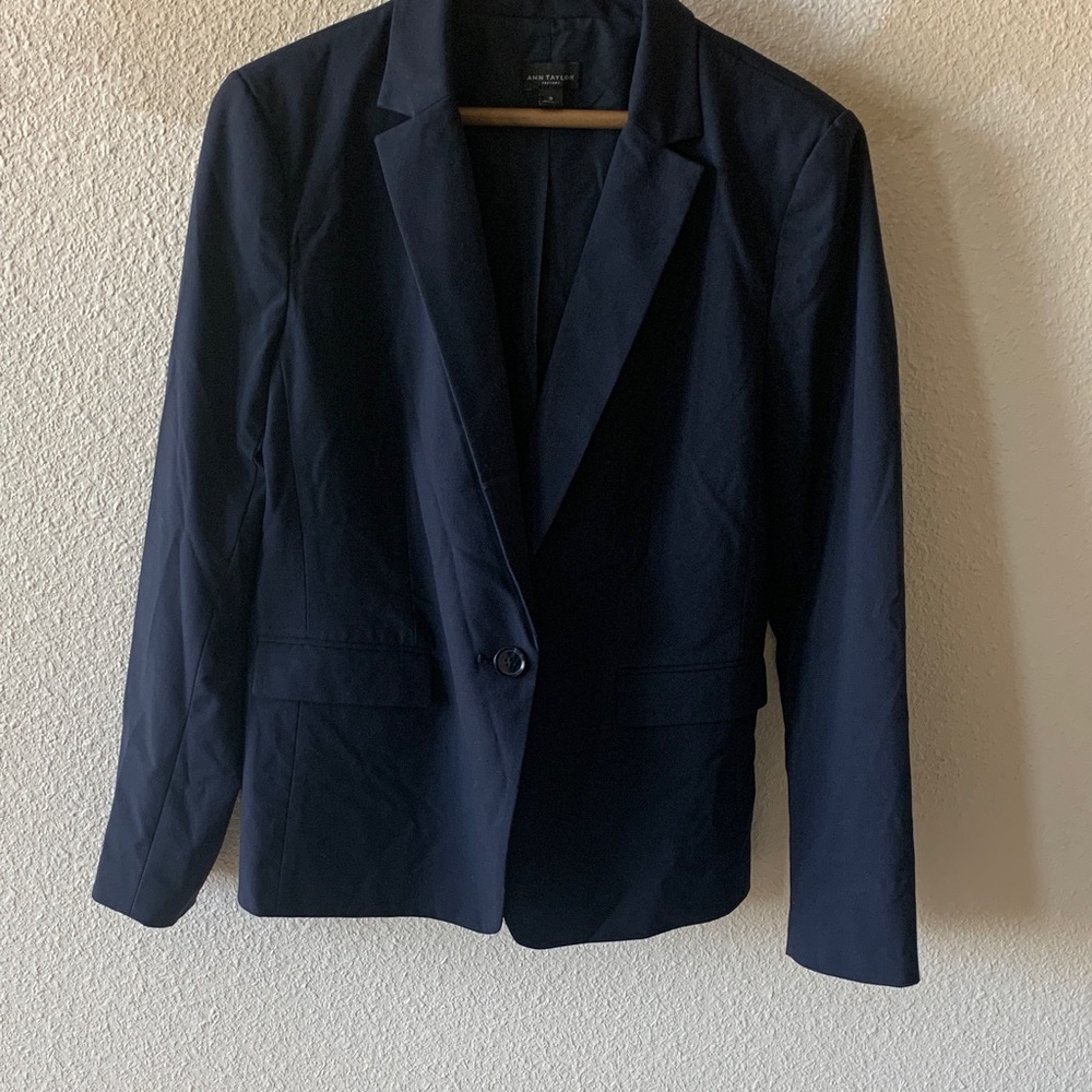 Ann Taylor Midnight Blue Blazer